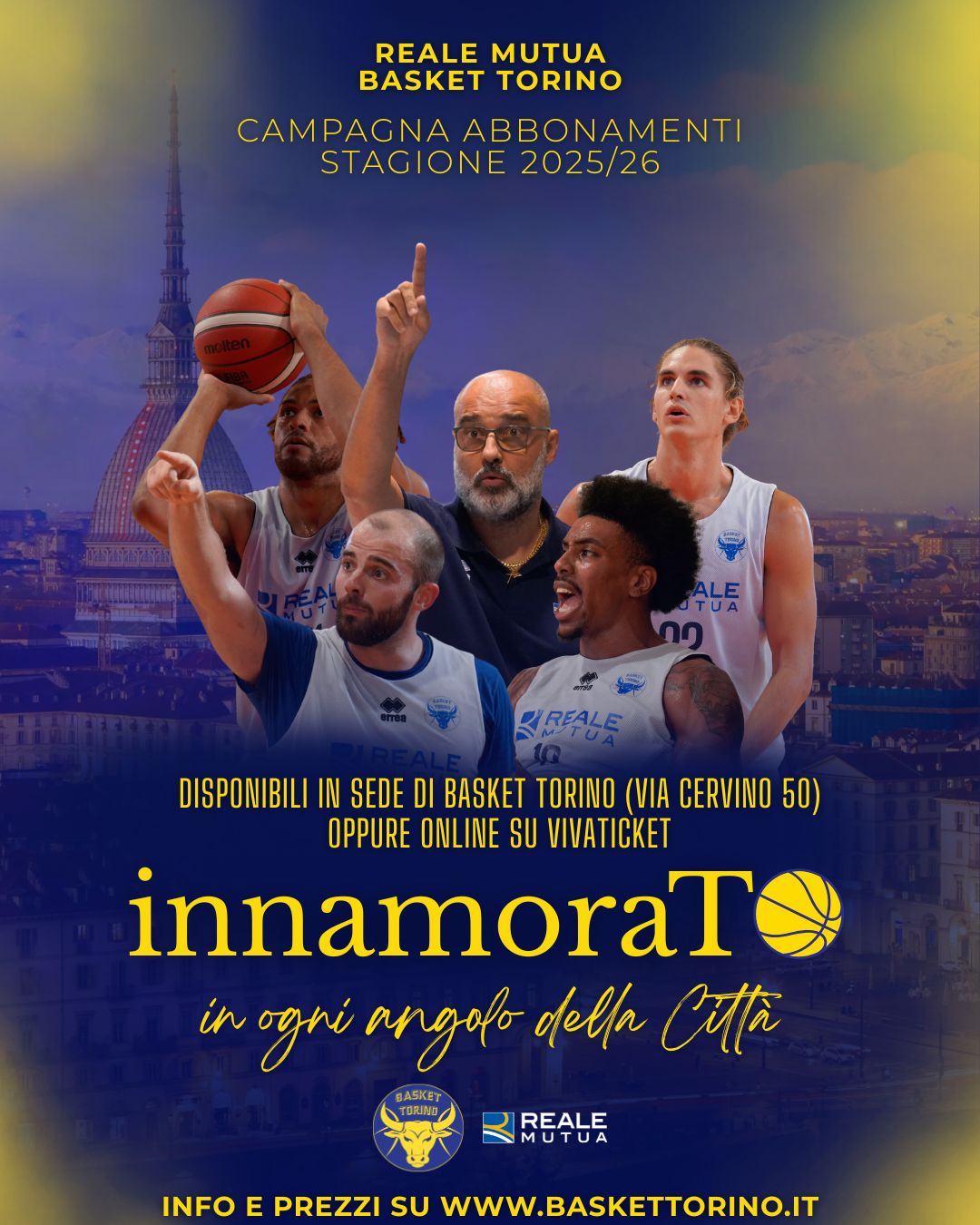 Innamora-TO, in ogni angolo della Città: la campagna abbonamenti 2025/26
