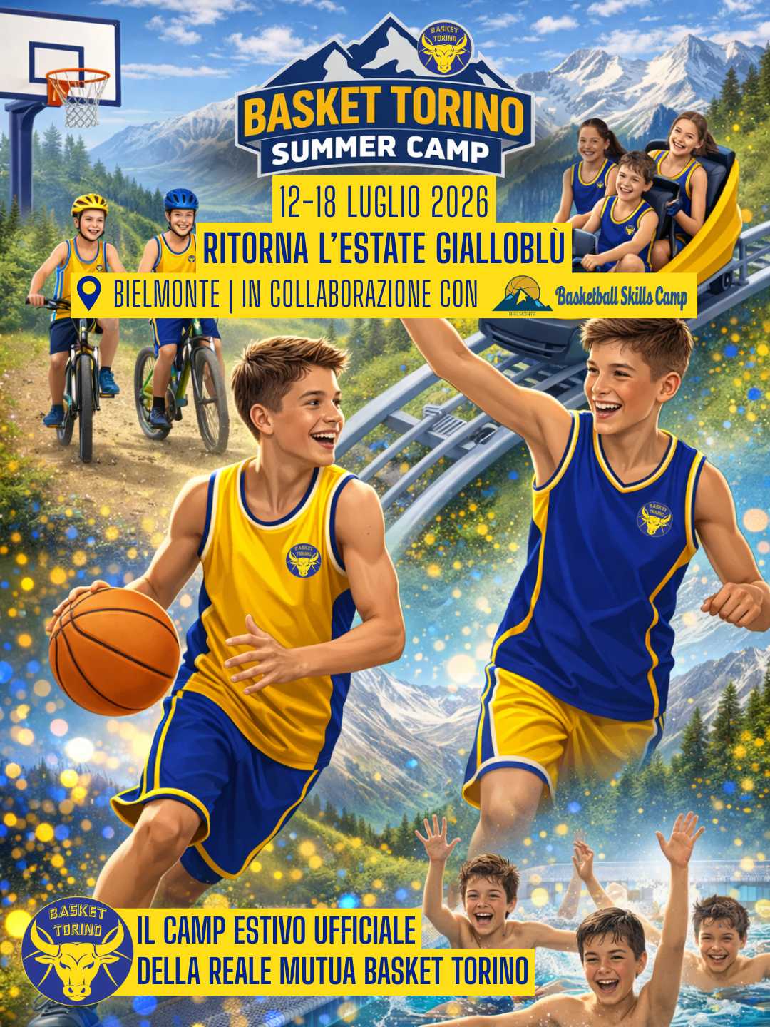 Torna il Basket Torino Summer Camp a luglio: iscriviti ora!
