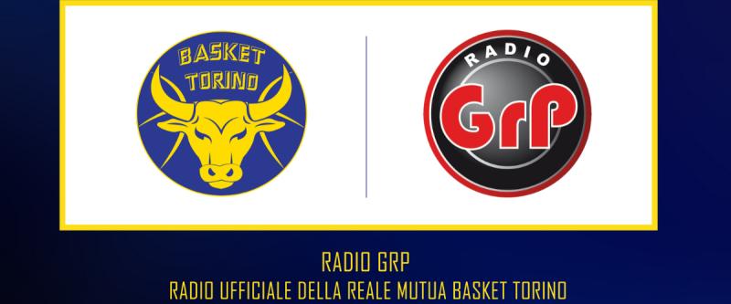 Reale Mutua Basket Torino rinnova la partnership con Radio G.R.P.
