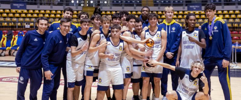 Il Liceo Volta trionfa nell'entusiasmante 1^ edizione della Basket Torino School Cup 2025
