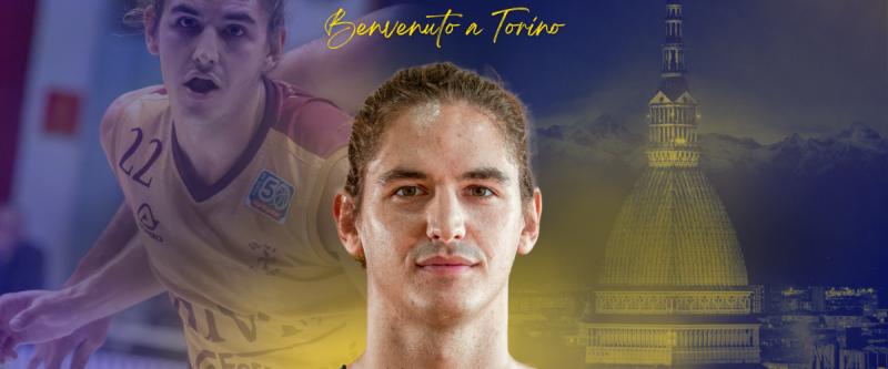 Federico Massone è un nuovo giocatore della Reale Mutua Basket Torino
