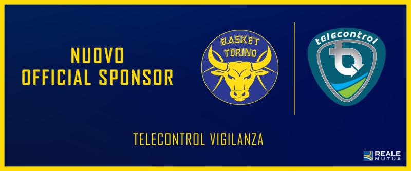 TELECONTROL VIGILANZA, OFFICIAL SPONSOR DI BASKET TORINO
