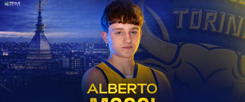 Basket Torino guarda al futuro: pluriennale con il giovane Alberto Mossi