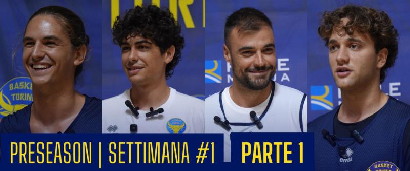 Parola ai giocatori: il capitano Massone, Ghirlanda, Pepe, Corgnati