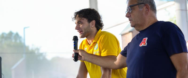Ritorno alle origini per Matteo Corgnati, ospite all'evento di inizio stagione di Area Pro 2020