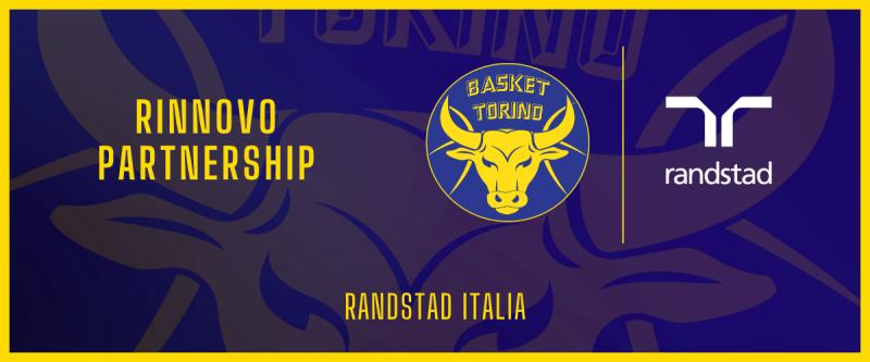 Randstad Italia e Basket Torino ancora insieme: rinnovata la partnership fino al 2028