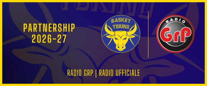 Basket Torino e Radio GRP ancora insieme